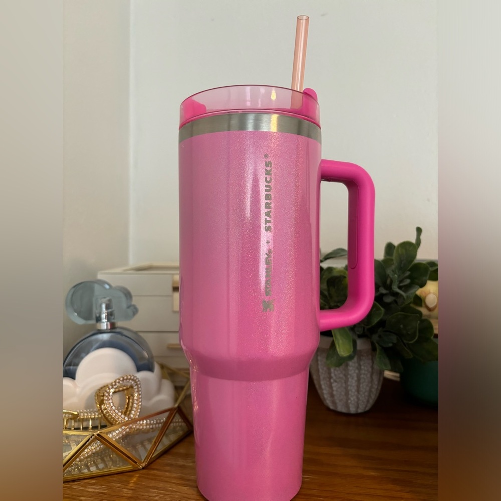 Starbucks Stanley X Starbucks Winter Pink 40oz tumbler *limited edition*